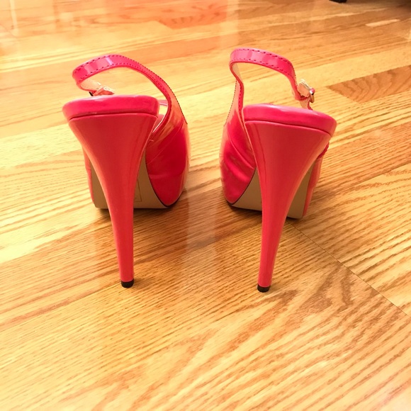 Pink Platform Heels - Picture 3 of 8